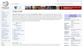 
                            10. 7 Days to Die - Wikipedia, la enciclopedia libre