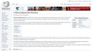 
                            8. 7-Eleven Speak Out Wireless - Wikipedia