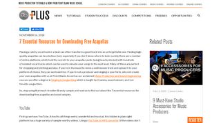 
                            12. 7 Essential Resources for Downloading Free Acapellas - Point Blank