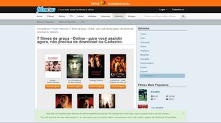 
                            6. 7 filmes de graça - Online - para você assistir agora, não precisa de ...