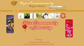 
                            6. 7. Jahrestag - BijouCommunity der Juwel unter den Chats