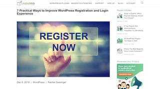 
                            10. 7 Practical Ways to Improve WordPress Registration and Login ...