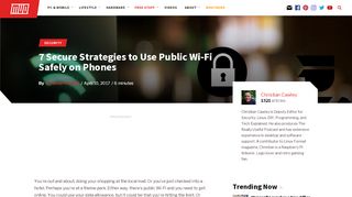 
                            7. 7 Secure Strategies to Use Public Wi-Fi Safely on Phones - MakeUseOf