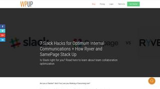 
                            7. 7 Slack Hacks for Optimum Internal Communications + How Ryver and ...