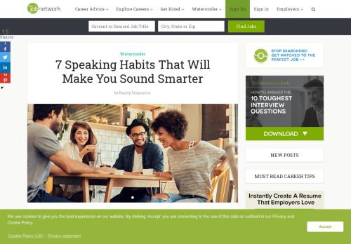 
                            12. 7 Speaking Habits That Will Make You Sound Smarter - TheJobNetwork