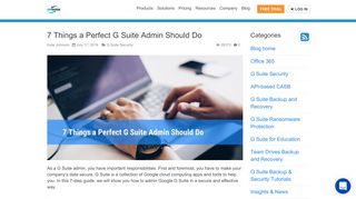 
                            10. 7 Things a Perfect G Suite Admin Should Do - Spinbackup