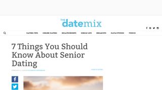 
                            11. 7 Things You Should Know About Senior Dating - Zoosk