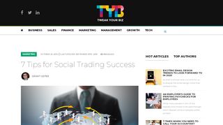 
                            12. 7 Tips for Social Trading Success - Tweak Your Biz