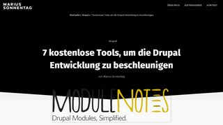 
                            8. 7 Tools, um die Drupal Entwicklung zu beschleunigen