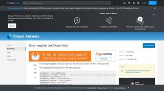 
                            8. 7 - User register and login test - Drupal Answers