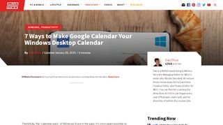 
                            6. 7 Ways to View Google Calendar on Your Windows Desktop