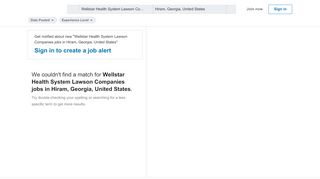 
                            6. 7 Wellstar Health System Lawson Companies Jobs in Hiram, GA ...