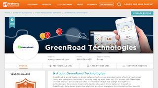 
                            10. 75 Customer Reviews & Customer References of GreenRoad ...