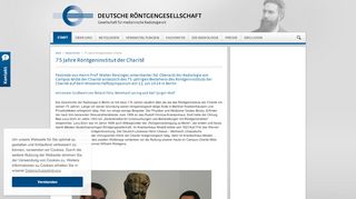 
                            9. 75 Jahre Röntgeninstitut Charité | DRG.de