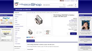 
                            10. 750-370 Wago Feldbuskoppler PROFINET IO 100 ... - InSystems-Shop