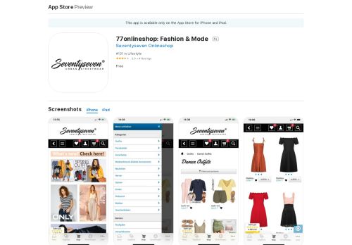 
                            11. 77onlineshop on the App Store - iTunes - Apple