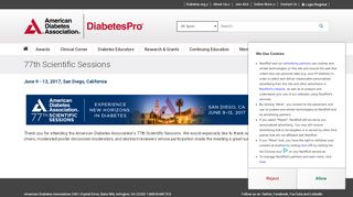 
                            12. 77th Scientific Sessions | American Diabetes Association