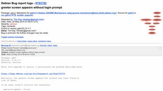 
                            3. #785782 - greeter screen appears without login prompt - Debian Bug ...