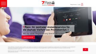 
                            1. 7Pass | Der zentrale Anmeldedienst von ProSiebenSat.1