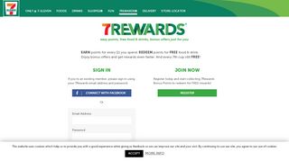 
                            11. 7Rewards Sign-In - 7-Eleven Canada