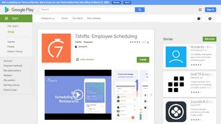 
                            5. 7shifts Employee Scheduling - Apps on Google Play