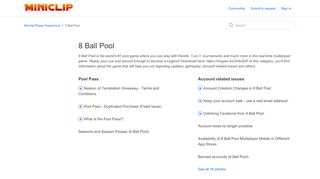 
                            6. 8 Ball Pool – Miniclip Player Experience