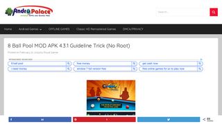 
                            8. 8 Ball Pool MOD APK 4.2.2 Guideline Trick (No Root) - AndroPalace