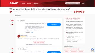 
                            10. 8 Best Dating Services Without Signing Up 2019 - Softonic