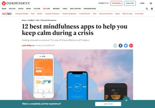 
                            8. 8 best mindfulness apps | The Independent