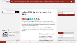 
                            13. 8 Best NRE Savings Accounts For Non-Resident Indians - ...