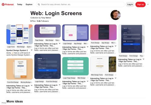 
                            2. 8 Best Web: Login Screens images | Ui animation, Front ...