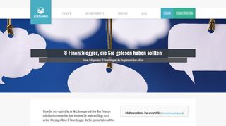 
                            10. 8 Finanzblogger, die Sie gelesen haben sollten - Zinsland