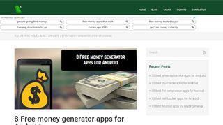 
                            5. 8 Free money generator apps for Android | Android apps for me ...