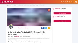 
                            6. 8 Game Online Terbaik 2019 | Enggak Perlu Download! - JalanTikus ...