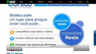 
                            2. 8 milhões de usuários do Sonico no Brasil - Olhar Digital