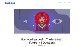 
                            12. 8 Questions About Passwordless Login Systems Answered! : Swoop ...