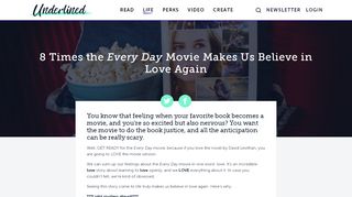 
                            7. 8 Times the Every Day Movie Makes Us Believe in Love Again – Get ...