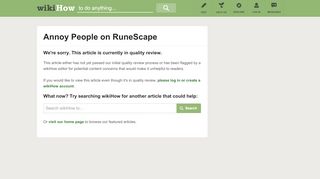 
                            12. 8 Ways to Annoy People on RuneScape - wikiHow