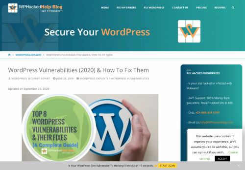 
                            2. 8 WordPress Vulnerabilities & How To Fix Them [AIO Guide]