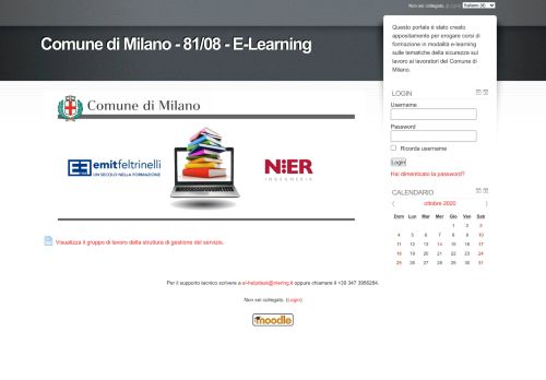 
                            5. 81/08 - E-Learning: Comune di Milano
