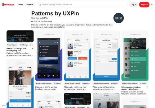 
                            9. 84 Best Patterns by UXPin images | Mobile design patterns, ...