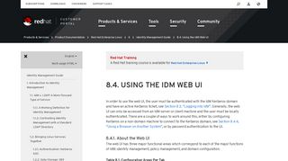 
                            10. 8.4. Using the IdM Web UI - Red Hat Customer Portal