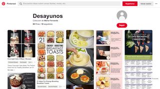 
                            11. 85 best desayunos images on Pinterest | Healthy breakfasts ...