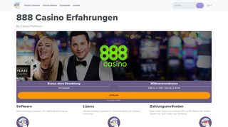 
                            11. 888 Casino Erfahrungen (2019) lll▷ Seriös oder Betrug? Hier ...