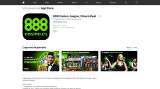 
                            8. 888 Casino Juegos, Dinero Real en App Store - iTunes - Apple