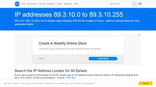 
                            12. 89.3.10 - numericable.fr - France - SFR SA - Search IP ...