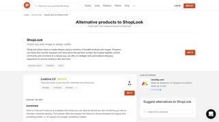 
                            3. 9 Alternatives to ShopLook | Product Hunt