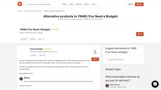 
                            13. 9 Alternatives to YNAB (You Need a Budget) for Android, iPhone, iPad ...