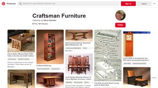 
                            5. 9 best Craftsman Furniture images on Pinterest | Handwerker möbel ...