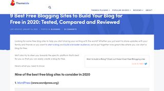 
                            6. 9 Best Free Blogging Sites: Launch a Blog Without Spending a Dime